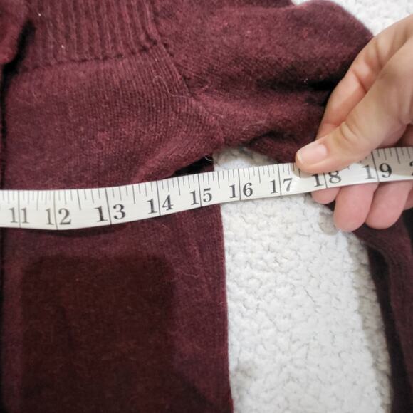 Free People - Military Moments Cardigan burgundy size XS - Picture 5 of 6